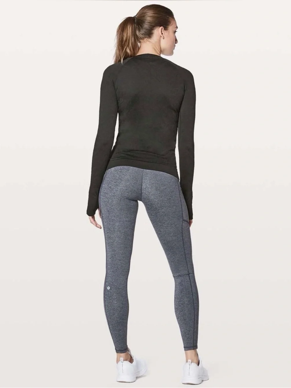 🖤Lululemon Rest Less Pullover Top Black Textured Long Sleeve Size 6 NWOT